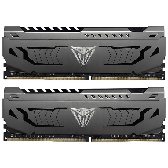 Kit Memória Ram DDR4 Patriot Viper Steel 3600 MHZ 32 GB (2 X 16 GB) - Gunmetal Grey (PVS432G360C8K)